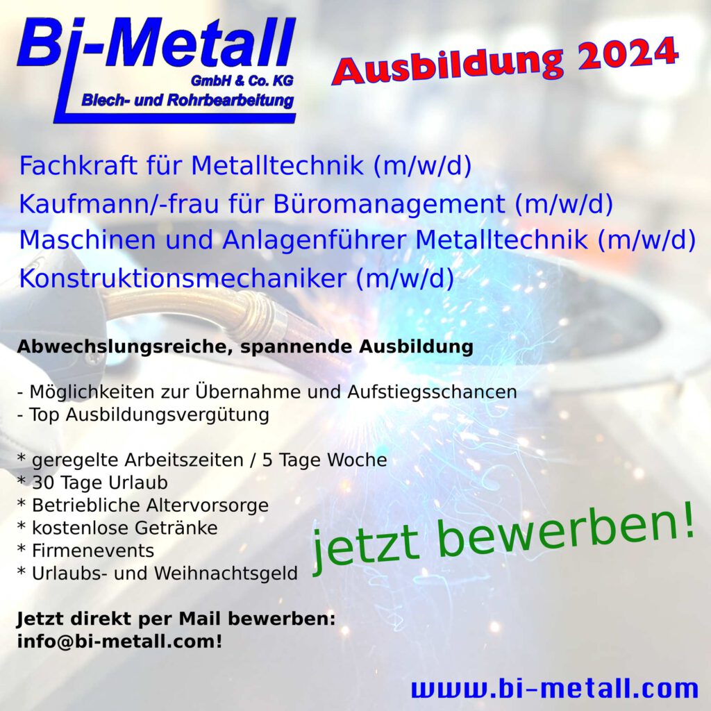 Ausbildung> bi-metall.com
